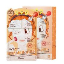 Elizavecca - Aqua White Water Illuminate Mask Pack Set 10pcs 25ml x 10pcs