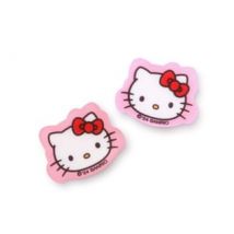 Kokoa - Sanrio Hello Kitty Hair Velcro Pads (2pcs) Pink - One Size