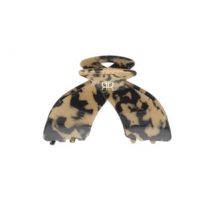T-Shell Hair Claw Clips Brown