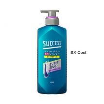Kao - Success Shampoo Smooth Wash EX Cool - 400ml
