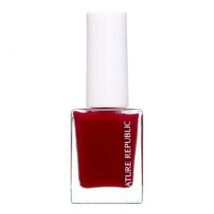 NATURE REPUBLIC - Color & Nature Nail Color (Normal) - 8 Colors #02 Jungle Red