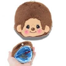 Monchhichi Character Coin Purse Approx. H9.7×W10×D1.5cm