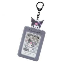 PVC Photo Card Holder Keyring (Kuromi) 7.4 x 0.3 x 14.4cm