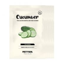 Pretty skin - Total Solution Essential Sheet Mask Bundle Set - 21 Types Cucumber
