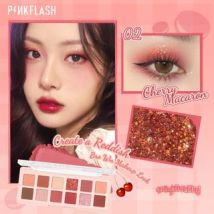 PINKFLASH - Pro Touch Eyeshadow Palette-Cherry #02 Cherry macaron