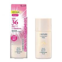 CHIFURE - Sunscreen Milk UV Mild SPF 36 PA+++ 30ml