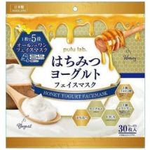 pulu lab. - Honey Yogurt Face Mask 30 pcs