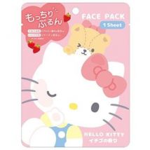 Sanrio - Face Pack Hello Kitty - Strawberry - 1 pc
