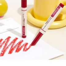 Fidoo - Marked Lip Mud Pen - 2 Colors #P07 - 2.1g