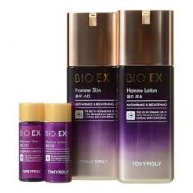 TONYMOLY - Bio EX Homme Skincare Set: Skin 130ml + 20ml + Lotion 130ml + 20ml 4 pcs