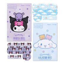 Kokoa - Sanrio Cinnamoroll / Kuromi Mix Design Bandage (12 Pieces) Cinnamoroll - One Size