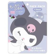 CRUX - Sanrio Face Pack Kuromi - Blueberry - 1 pc