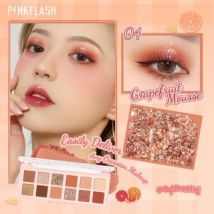 PINKFLASH - Pro Touch Eyeshadow Palette-Grapefruit #04 Grapefruit mousse