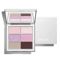 AMUSE - Eye Vegan Sheer Palette - 4 Colors #04 Sheer Lavender (New)