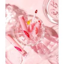 PINKFLASH - Watery Glam Lipgloss - 9 Color #NU02 CINNAMON OOLONG