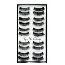 Gi & Gary - Professional Eyelashes Retro-Glam L03 10 pairs