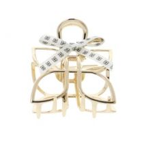 Alloy Butterfly Hair Claw Gold