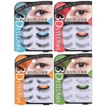 Koji - 3D Eyes Eyelash 03 Volume Fringe - 3 pairs