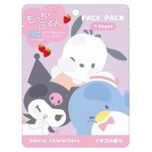 Sanrio - Face Pack Sanrio Characters - Strawberry - 1 pc