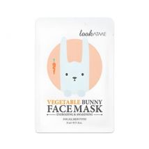 lookATME - Vegetable Bunny Face Mask - Tuchmaske