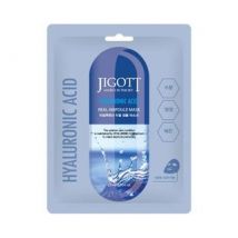 Jigott - Real Ampoule Mask Hyaluronic Acid - 10 pcs