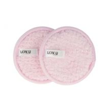 PARSA Beauty - Set Of 2: LOV.U Microfiber Pads Set Of 2: Pink