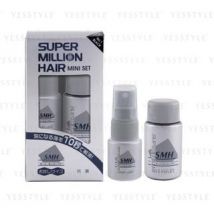 SUPER MILLION HAIR - Hair Fiber & Mist Set 01 Black - Mini Set