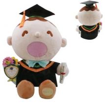 Sanrio Minna No Tabo Graduation Plush Doll 8 Inch 1 pc