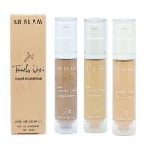 SO GLAM - Touch Up Liquid Foundation SPF 35 PA+++ 01 Light Ivory