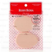 Chantilly - Rosy Rosa 2 Way Sponge N Egg-Shaped Thick 2 pcs