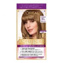 L'OREAL PARIS - Excellence Hair Dye R Cream Type 8G 1 Set