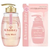 ViCREA - &honey Pure Rose Honey Deep Moist Gel Body Wash 440ml Refill