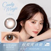 Candy Magic - Blue Light Barrier 1 Day Color Lens Marriage Moca 10 pcs P-1.25 (10 pcs)