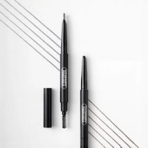 MANCODES - Natural Dual-Ended Eyebrow Pen - 2 Colors Natual Black - 0.24g