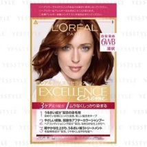 L'OREAL PARIS - Excellence Creme Hair Color 6WB Slightly Bright Chestnut 1 Set