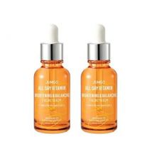 JUMISO - All Day Vitamin Brightening & Balancing Facial Serum Bundle Set 2 pcs