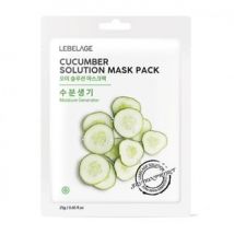 LEBELAGE - Solution Mask Pack - 15 Types Cucumber
