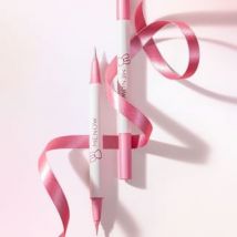 MENOW - Dreamy Dual-Head Shimmer Liquid Eyeliner Pen #01 Lychee Ice Cream (400mg x 2)