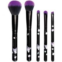 Skater - Sanrio Kuromi Makeup Brush Set 5 pcs