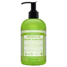Dr. Bronner's - Organic Sugar Body Soap Lemongrass Lime 355ml