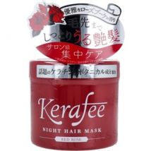 ASHIYA - Kerafee Night Hair Mask Red Rose 270g