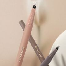 Mooekiss - Four-Pronged Liquid Eyebrow Pencil - 3 Colors 02# Brown - 0.55ml