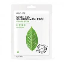 LEBELAGE - Solution Mask Pack - 15 Types Green Tea