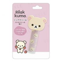 San-X - Rilakkuma Korilakkuma Lip Balm Strawberry 1 pc