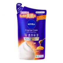 Nivea Japan - Cream Care Double Rich Moisture Body Wash Italian Premium Honey - 340ml Refill