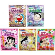 MANABURO - Doraemon Bath Powder Jaiko Gouda - Rose - 40g