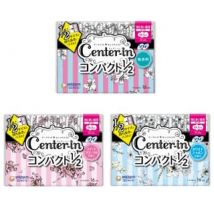 Unicharm - Center-In 1/2 Extra Heavy Day Wing Feminine Pads 24.5cm Sweet Floral - 16 pcs