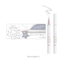 K-Palette - 1 Day Tattoo Liquid Eyeliner Twinkle Collection 01 Twinkle Snow