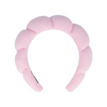 Plain Face Wash Headband Pink