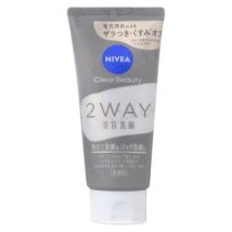 Nivea Japan - Clear Beauty 2 Way Beauty Face Wash 120g